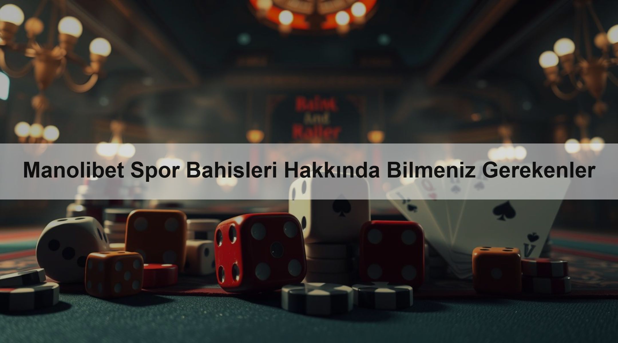 Manolibet Spor Bahisleri Hakkında Bilmeniz Gerekenler